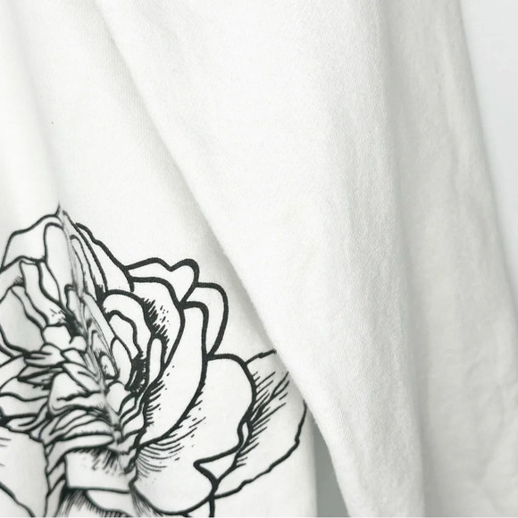 Blind Rooster “Trustworthy “ White Rose Sweatshirt Size Large - Picture 4 of 6